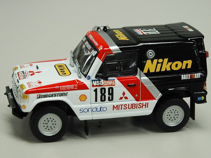 パジェロダイキャスト（1985年パリダカ優勝車）