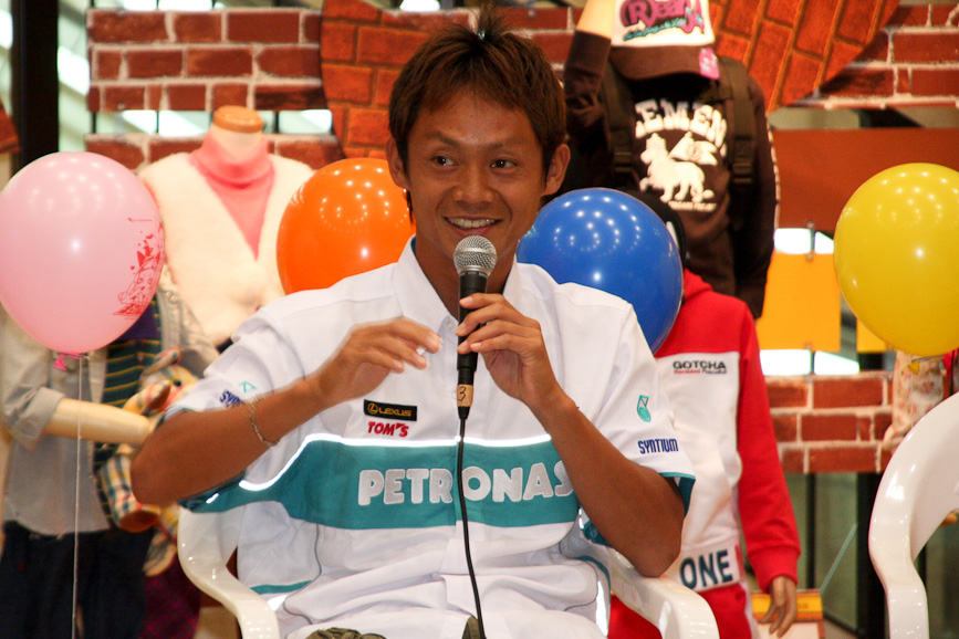 脇阪寿一選手（9月に開催されたトークショーで撮影）