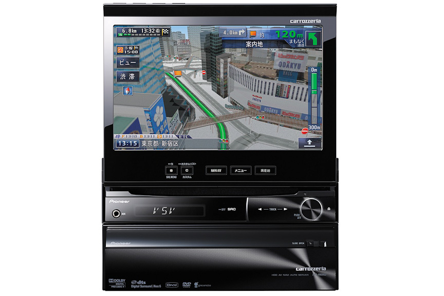 スマートループ渋滞情報を利用可能なパイオニア製カーナビ「AVIC-VH9900」