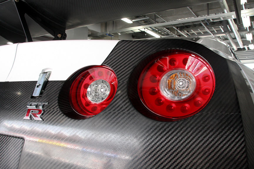 2010年にFIA GT選手権に出場予定のNISSAN GT-R