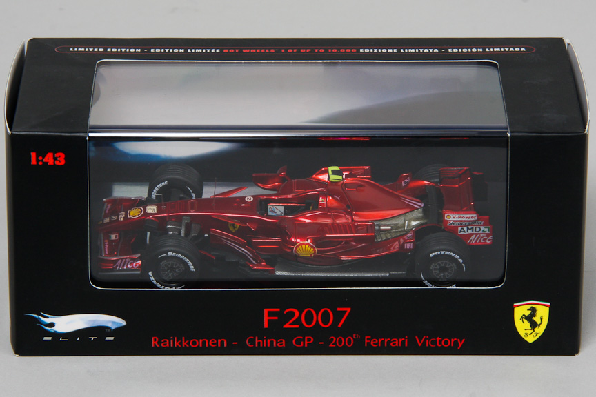Ferrari F2007 ChinaGP Raikkonen 200th Win、5670円
