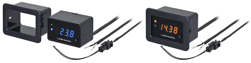 AT-DMX5には、1mの温度センサーと樹脂製専用埋め込みカバーを付属