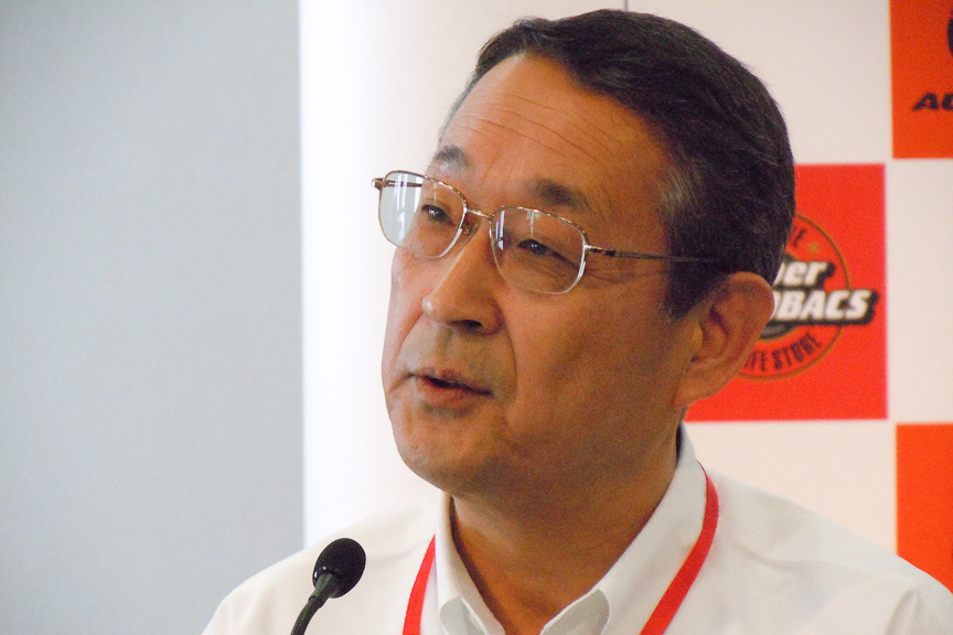 JRP代表取締役社長の白井裕氏は、フォーミュラ・ニッポンへのゲストドライバーの参加を示唆した