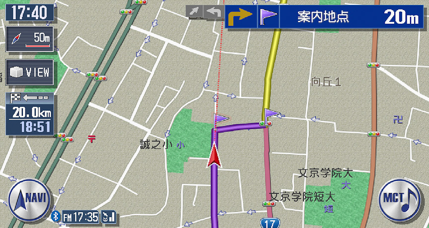 細街路の誘導も行う