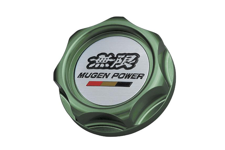 非売品のオイルフィラーキャップ（グリーン）