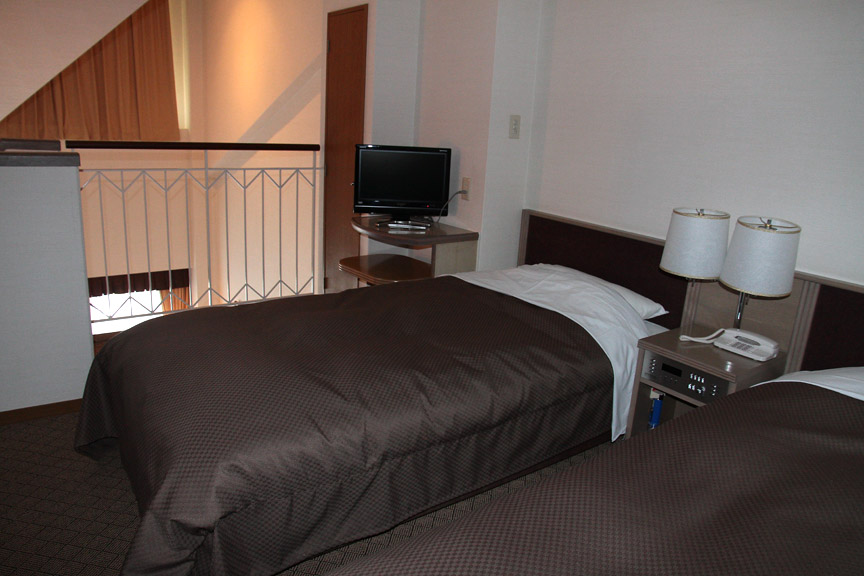 ロフト部屋の様子