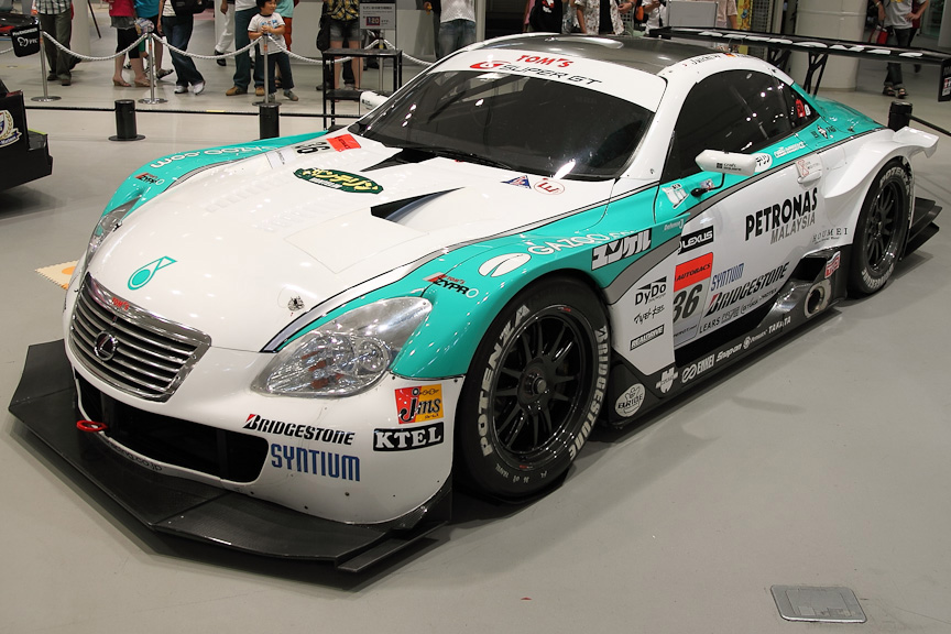 SC430の搭乗体験も実施予定（写真はSUPER GT夏祭りinメガウェブ 2009）