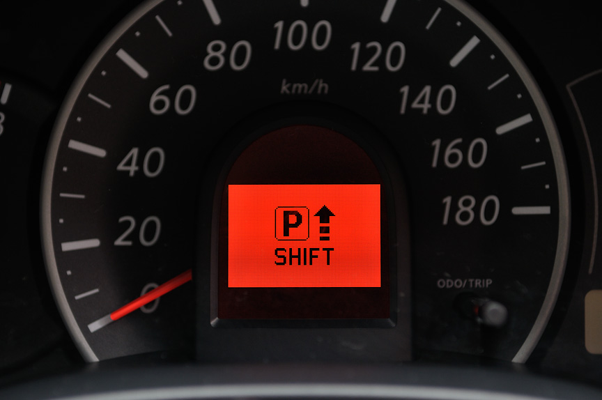 シフトレバーのポジション表示