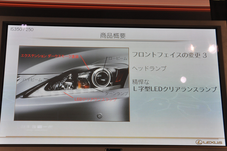 ヘッドライト部にはLEDクリアランスランプを追加