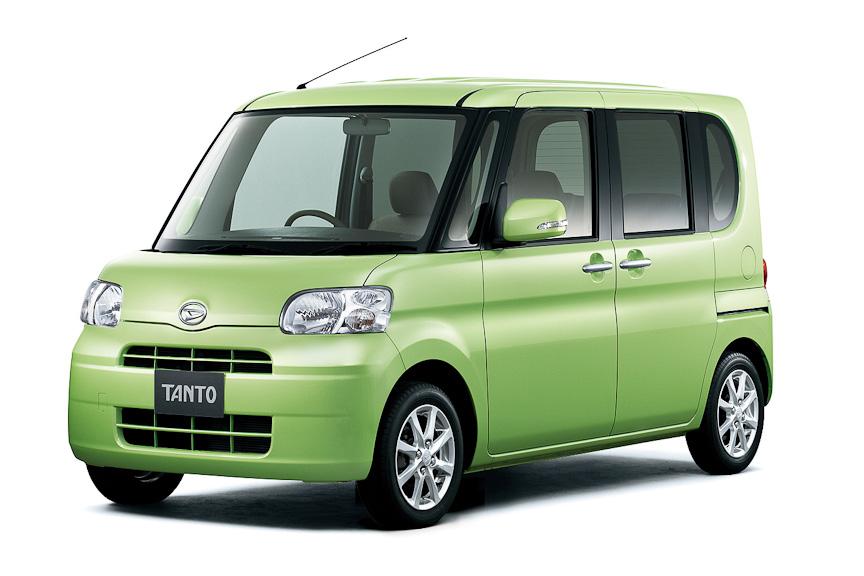 タント。写真のGは新色のマスカットグリーンメタリック