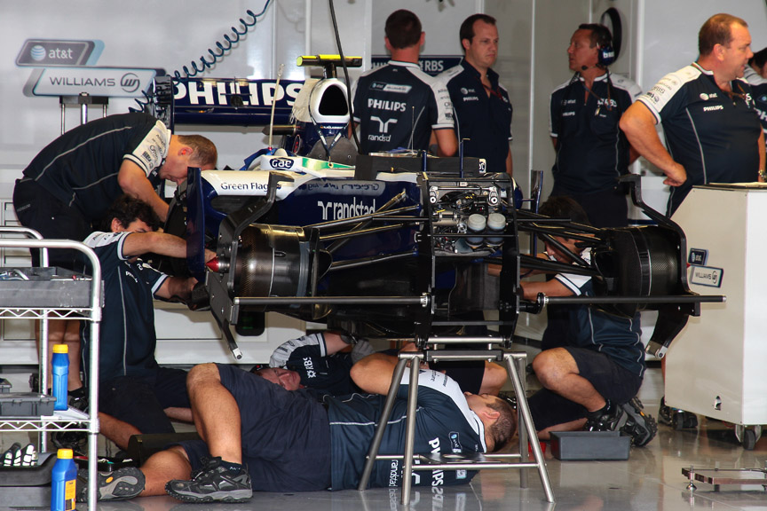 ウィリアムズも忙しそう