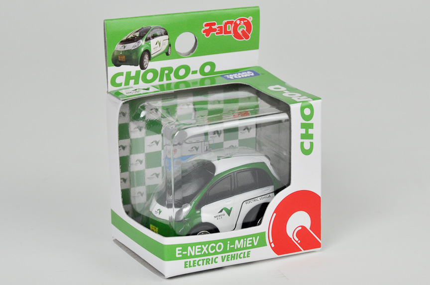 E-NEXCO i-MiEV チョロQのパッケージ
