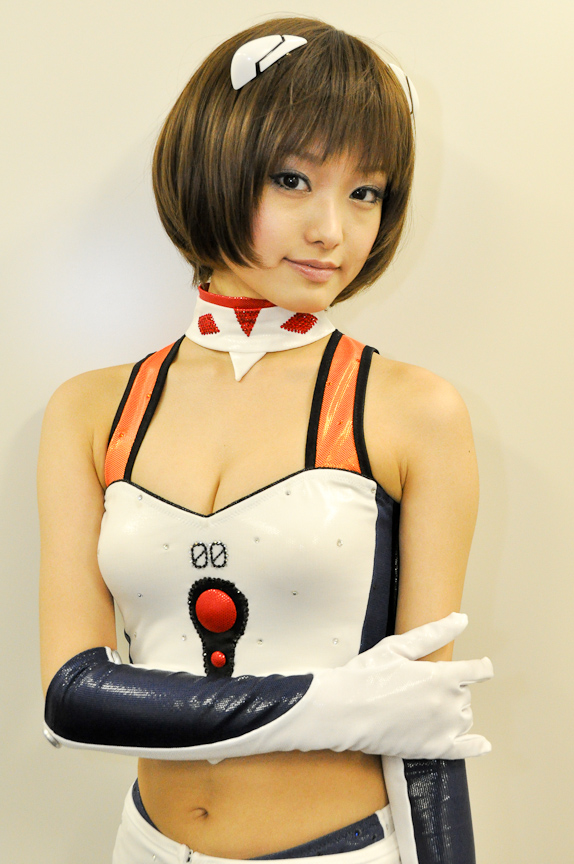 綾波レイ役の水谷望愛さん