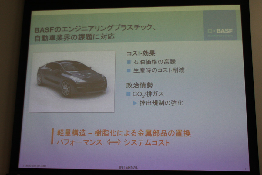 自動車メーカーは低燃費自動車の開発、生産コスト削減、CO<sub>2</sub>排出量削減という3つの課題を抱える