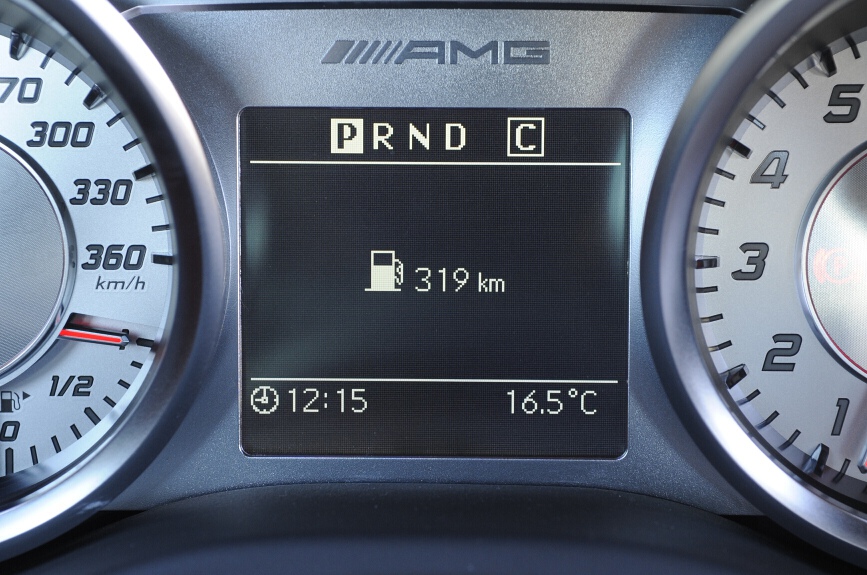 残燃料での走行めやす