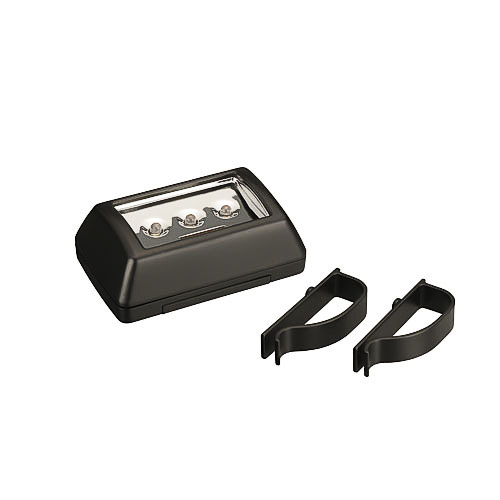 CZ329 LEDライト マルチタイプ ブラック（店頭予想価格：1480円前後）。電池式LEDライト