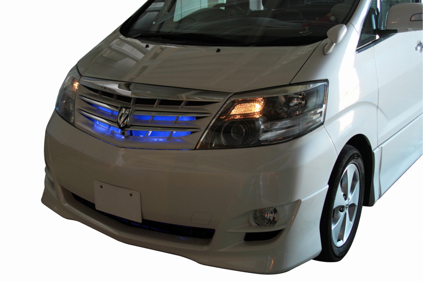 グリルライトの装着イメージ