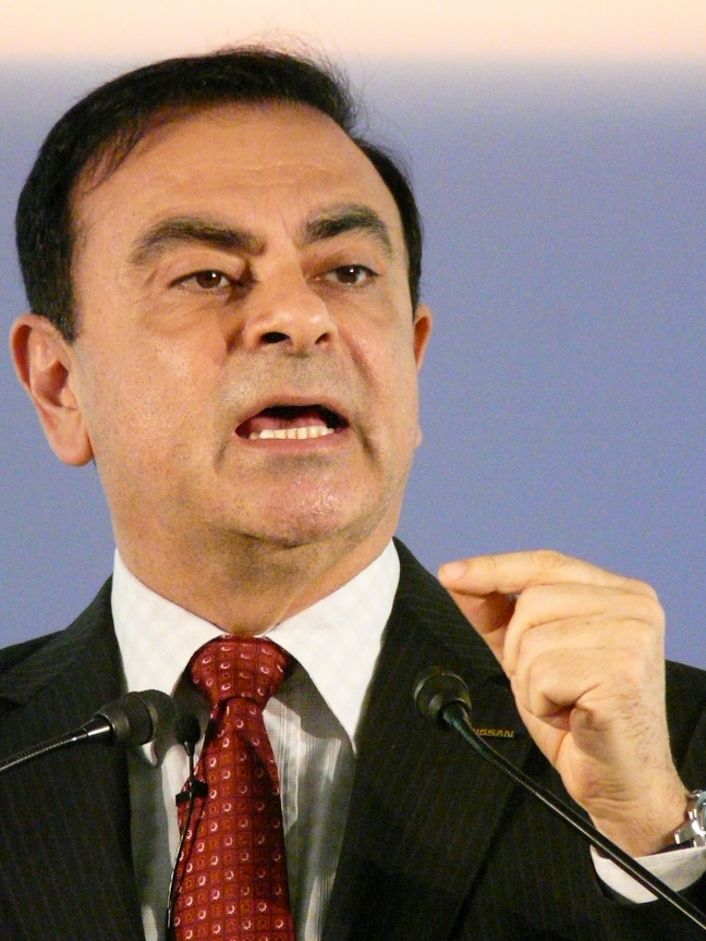 ゴーン社長は電気自動車分野において先行していることを強調した