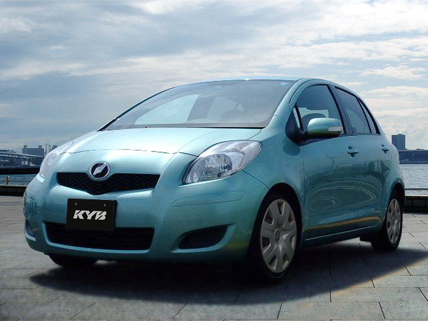 ヴィッツの取り付け例