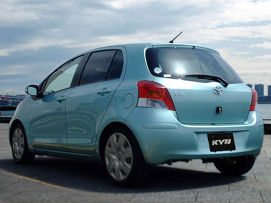 ヴィッツの取り付け例