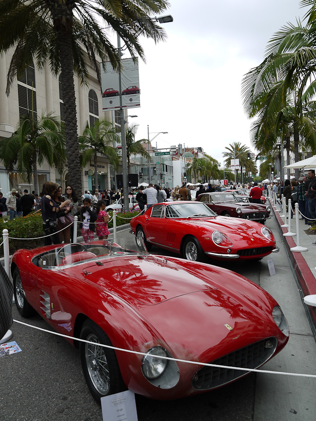 最も多く展示されていたのはフェラーリだったようだ