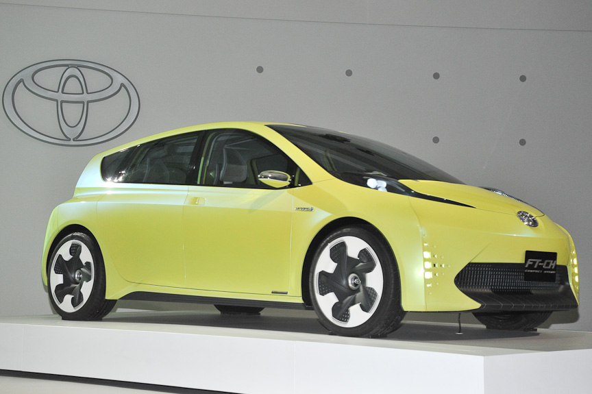 2010年に発表したコンパクト・ハイブリッドのコンセプトカー「FT-CH」