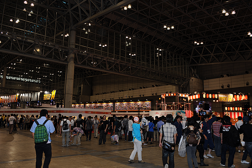 ワンダーフェスティバル 2011［夏］のなかでも最大規模となるグッドスマイルカンパニーの展示ブース