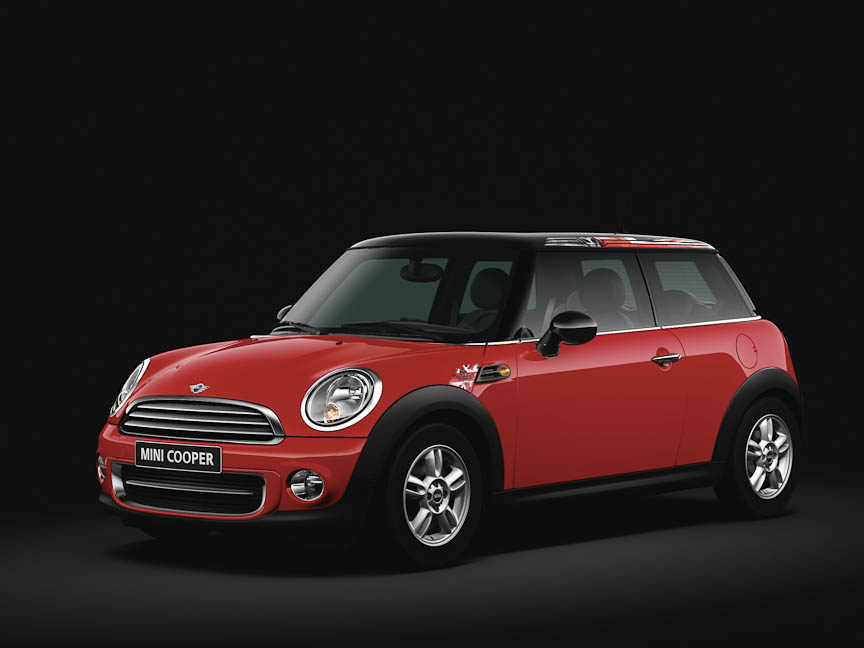 MINI ROCKを装着したクーパー