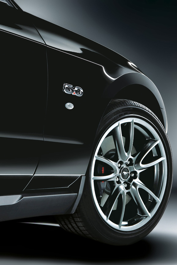 ブレーキシステム、タイヤ、サスペンションなど数々の専用品を装備する