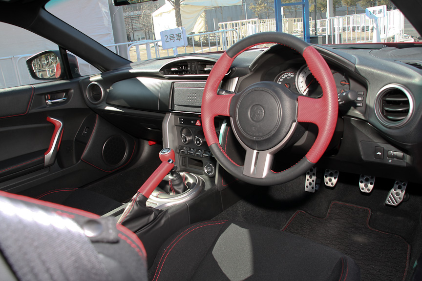 GTのインテリア