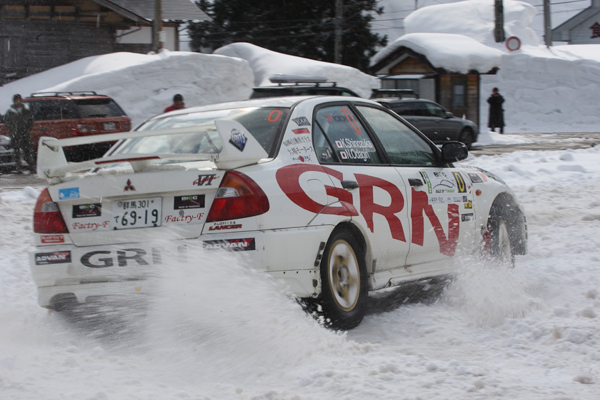 篠塚氏による大迫力のデモラン