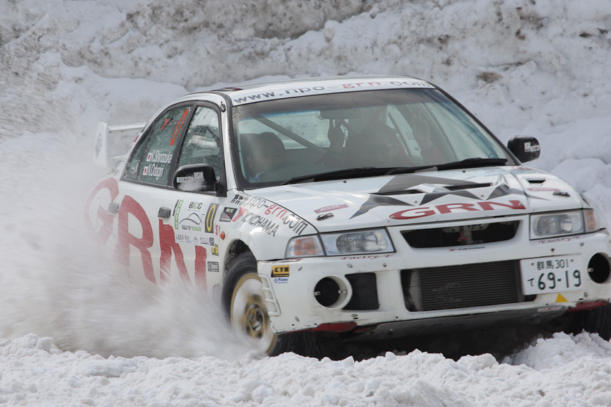 篠塚氏による大迫力のデモラン