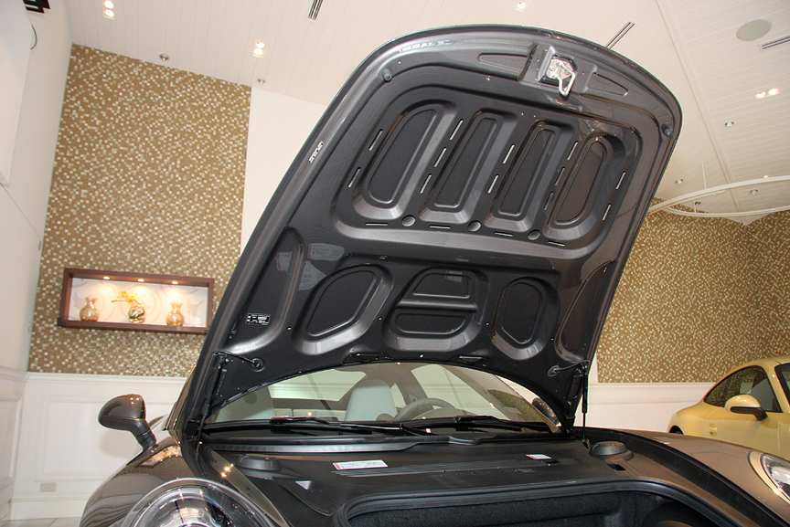 フロントのラゲッジコンパートメントは135Lの容量を持つ