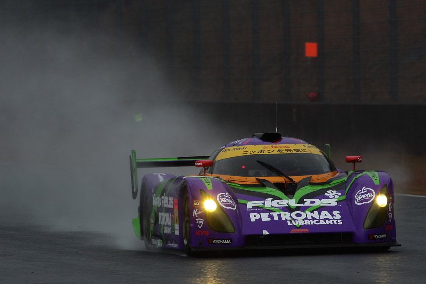 雨の練習走行は軽めに走った