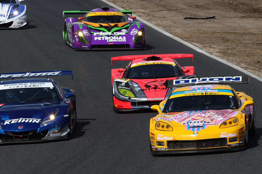 ピットスタートの43号車に抜かれた