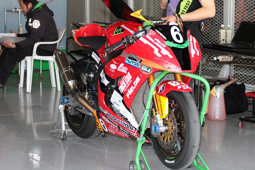 ゴール後の6号車