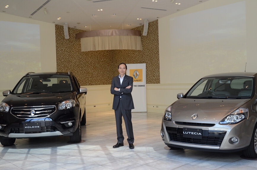 ルノー・ジャポンの大極COOと「コレオス BOSEエディション」、「ルーテシア イニシアル・パリ」