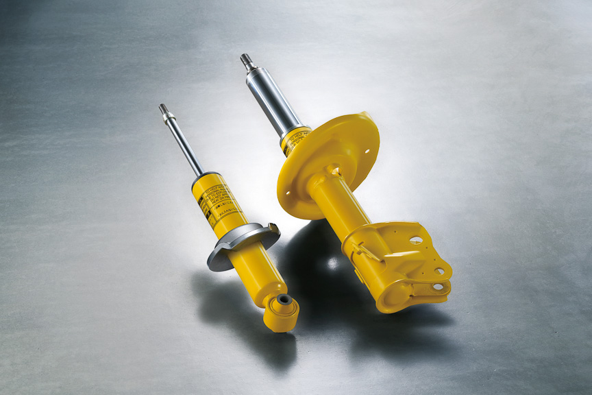 ビルシュタイン製ダンパー（フロント倒立式）＆ローダウン