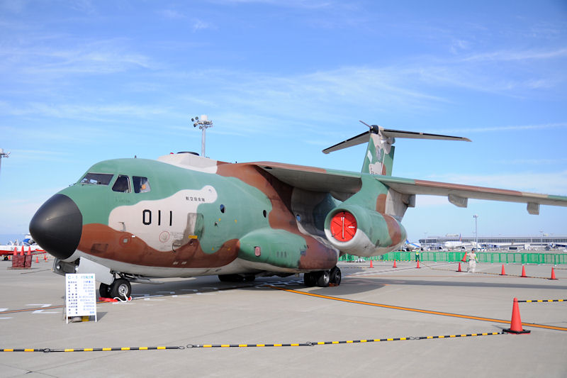 航空自衛隊所属の国産輸送機「C-1」