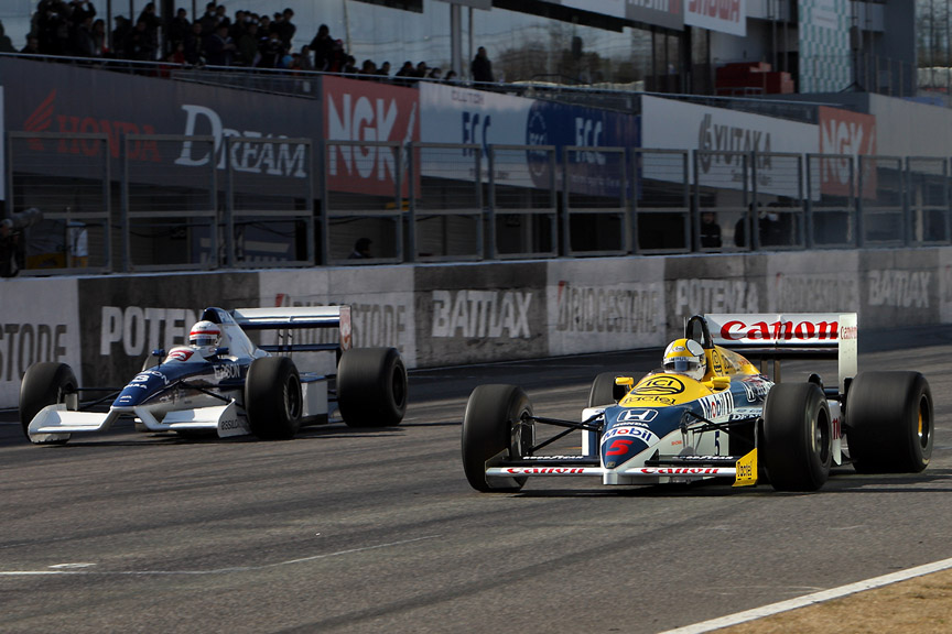 今回、中嶋悟氏はマシンをティレル019にスイッチし勝利した