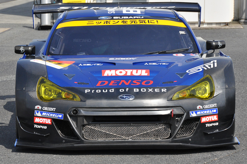 2013年仕様のSUBARU BRZ GT300