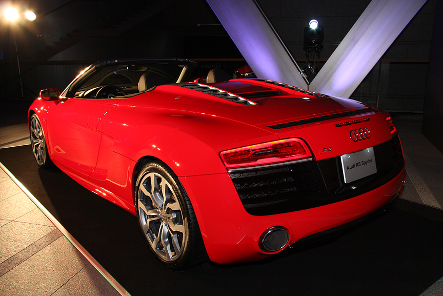 R8 スパイダー 5.2 FSI クワトロ