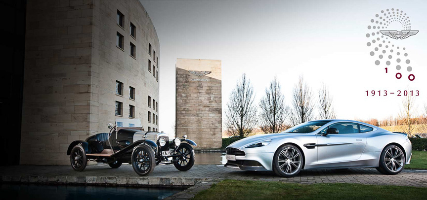 アストンマーティン100年の歴史を歴代の名車展示で紹介