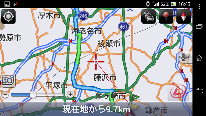 それもそのはず、今春開通したばかりの圏央道（茅ヶ崎JCT～寒川北IC間）でした！