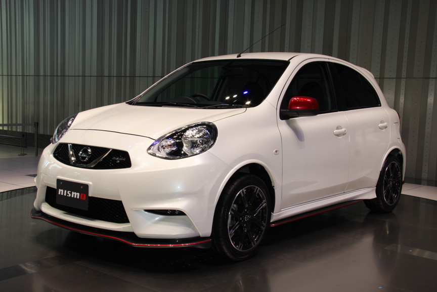 12月発売予定のマーチ NISMO S