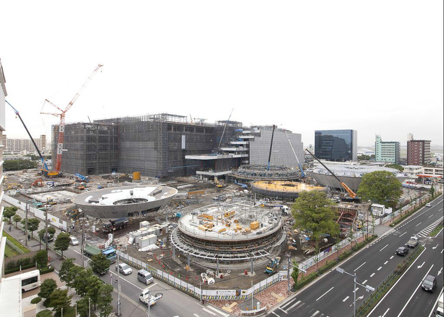 現在建設中の羽田クロノゲート
