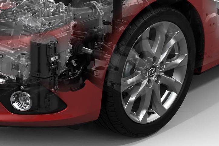 フロントまわり。キャパシターユニットの配置が分かる