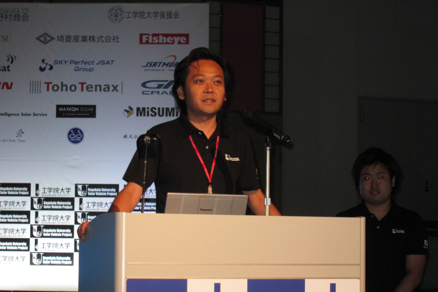 ソーラーカープロジェクト監督 工学部機械システム工学科 准教授 濱根洋人氏
