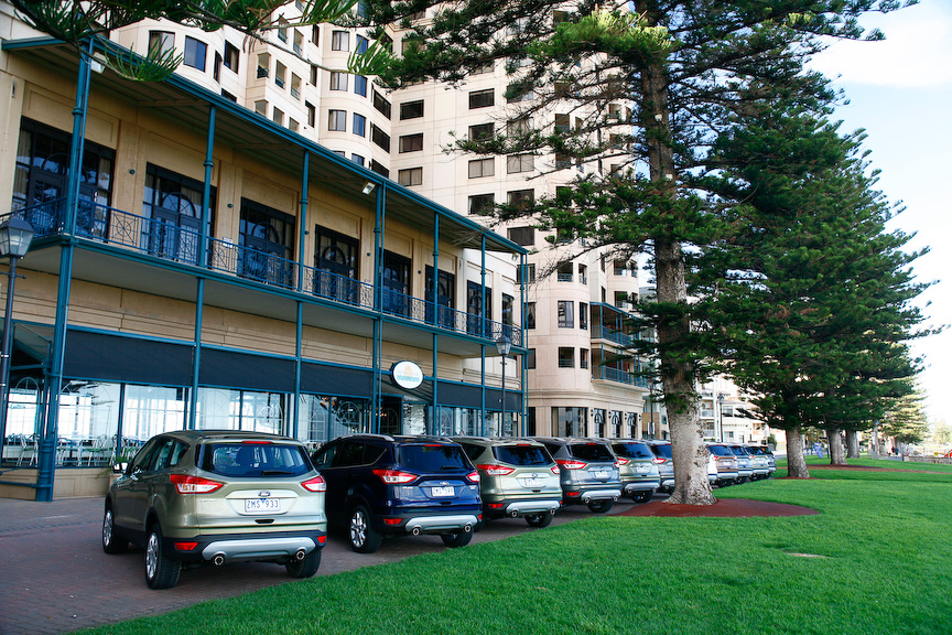 新型クーガの試乗会はオーストラリア・アデレードで行われた