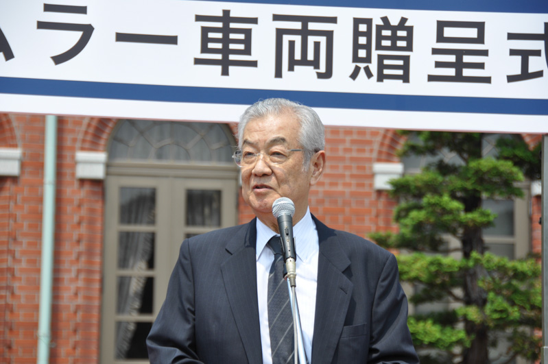 三菱ふそうトラック・バス 相談役 江頭啓輔氏